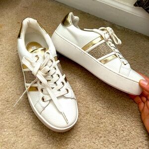 Michael Kors Platform Sneakers Embellished Jewels 💎
